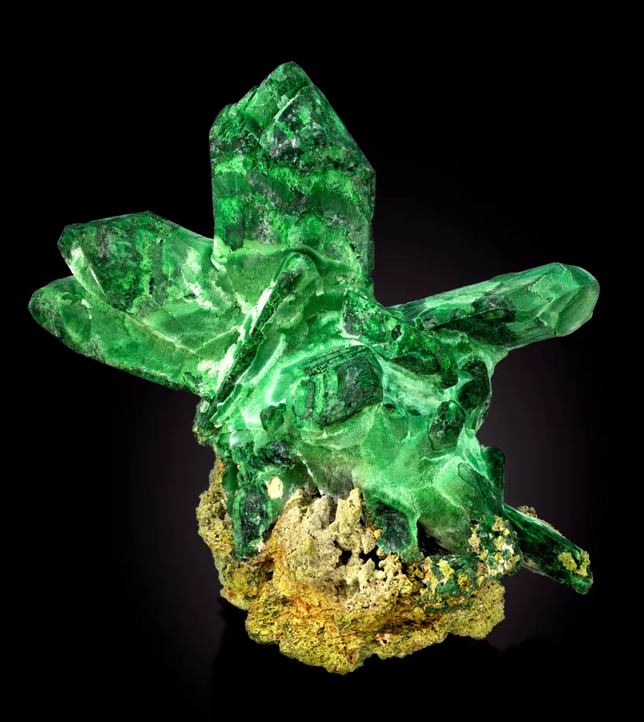 Malachite ps. Azurite (early 1900s)