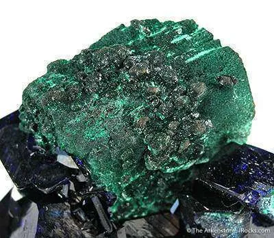 Malachite Ps. Azurite on Azurite - image 4