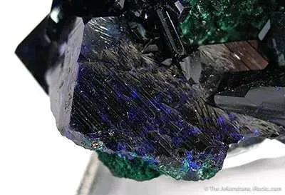 Malachite Ps. Azurite on Azurite - image 3