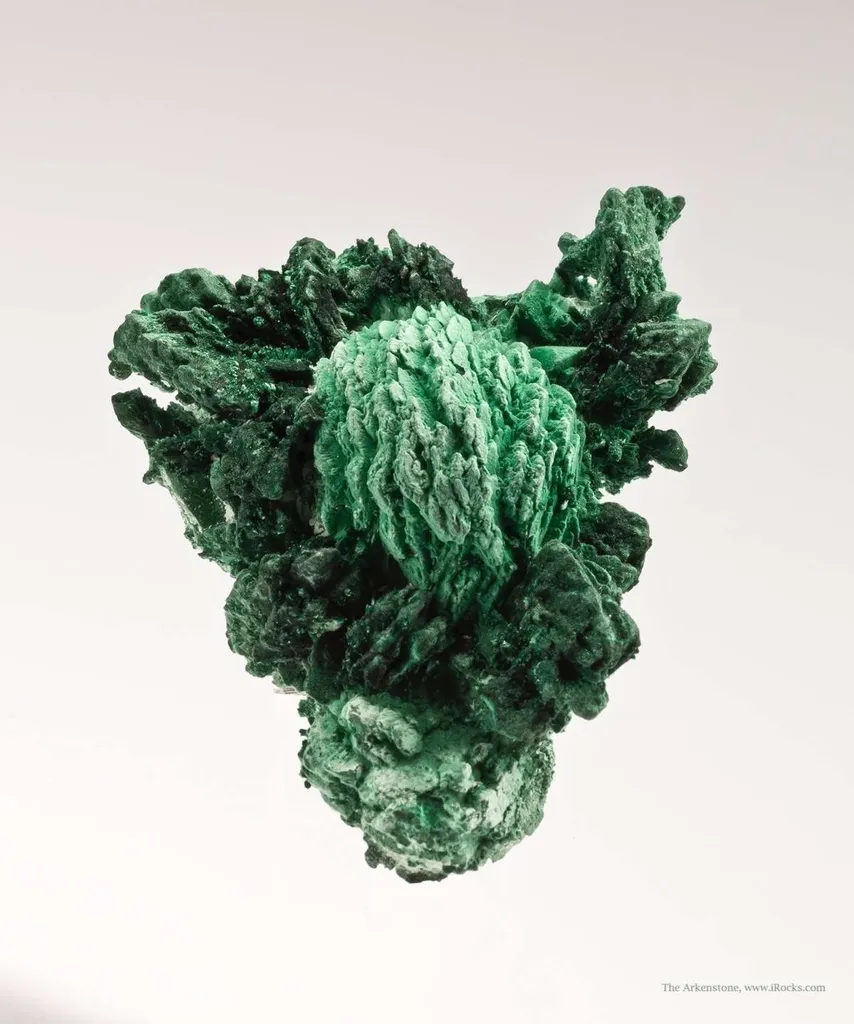 Malachite Ps. Azurite on Malachite - image 2