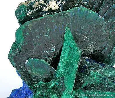 Malachite Ps. Azurite With Azurite - image 2