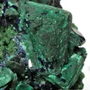 Malachite Ps. Azurite, With Azurite - image 3