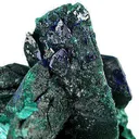Malachite Ps. Azurite With Azurite - image 2