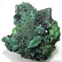 Malachite Ps. Azurite, With Azurite - image 1