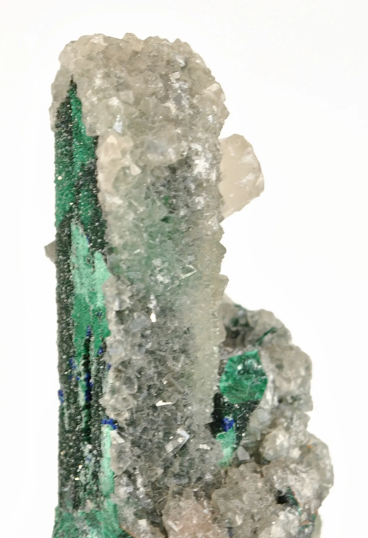 Malachite Ps Azurite With Calcite - image 4