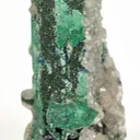Malachite Ps Azurite With Calcite - image 1
