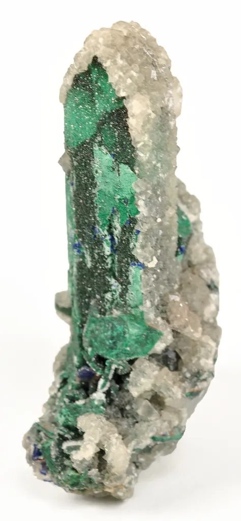 Malachite Ps Azurite With Calcite - image 2