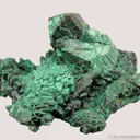 Malachite ps. Azurite, with Cerussite - image 7