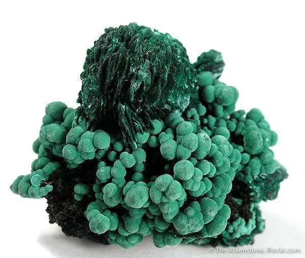 Malachite Ps. Azurite With Malachite image