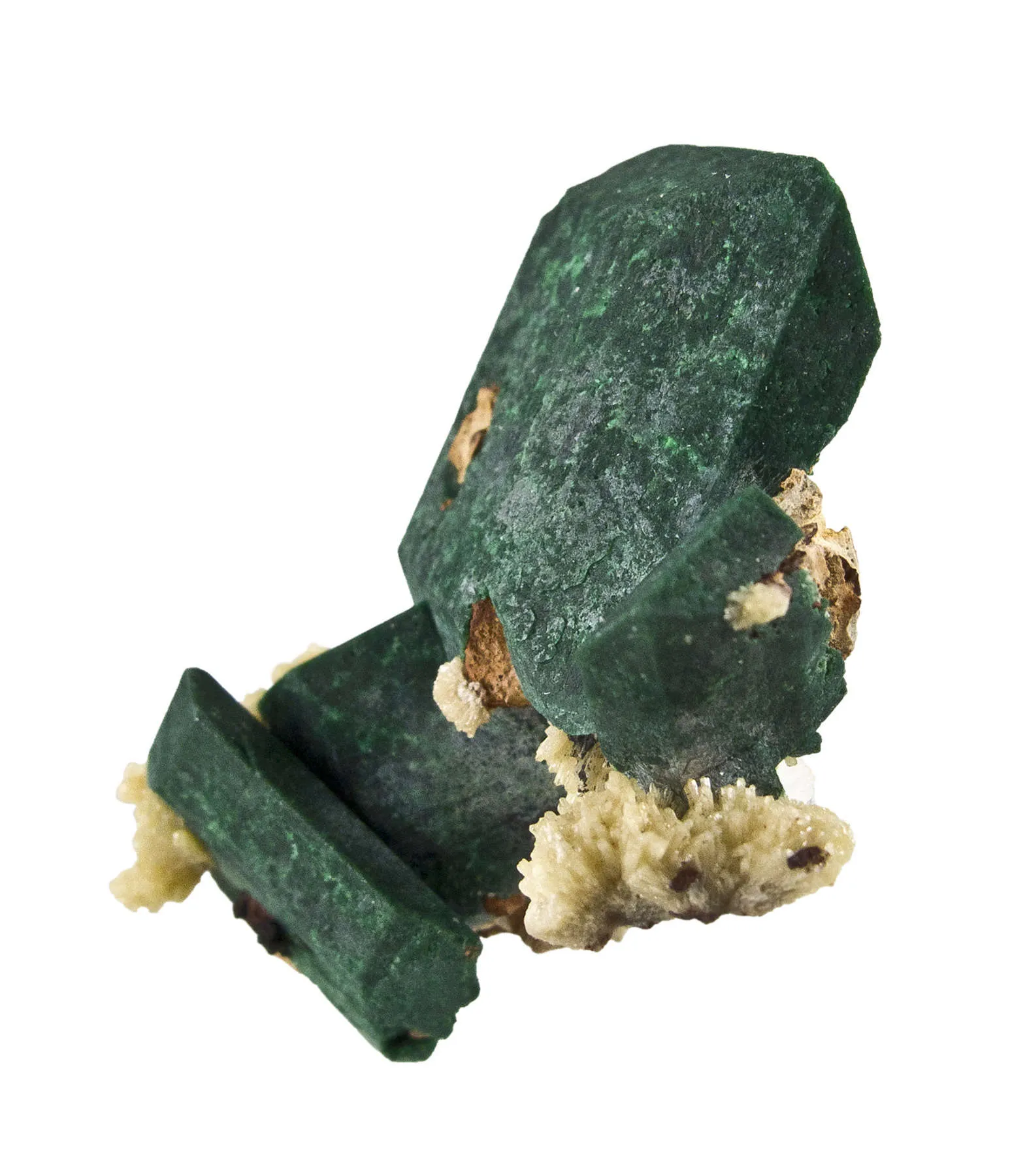 Malachite Ps. Azurite With Mimetite - image 3