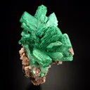 Malachite ps. Baryte (cover piece) - image 1