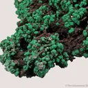 Malachite ps. Cuprite on Copper - image 3
