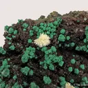Malachite ps. Cuprite on Copper - image 2