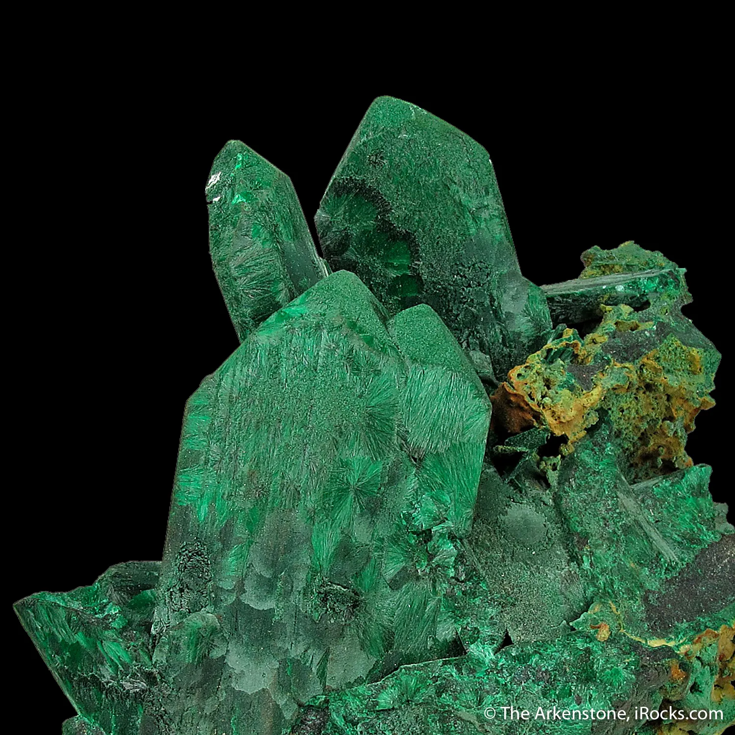 Malachite pseudo. after Azurite - image 3