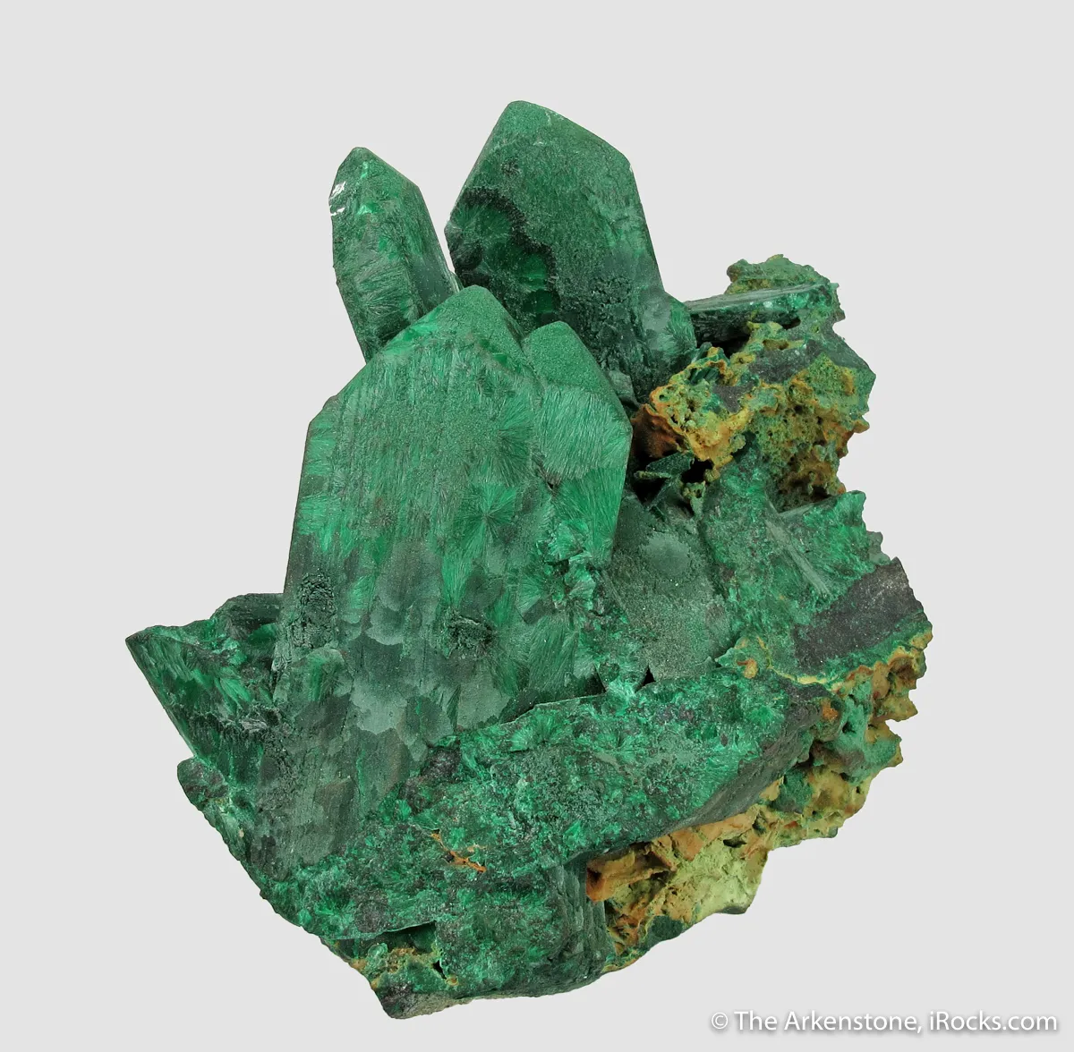 Malachite pseudo. after Azurite - image 6