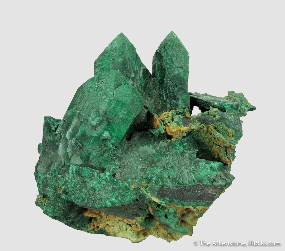Malachite pseudo. after Azurite - image 4