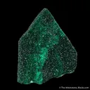 Malachite pseudo after Azurite with Quartz - image 2