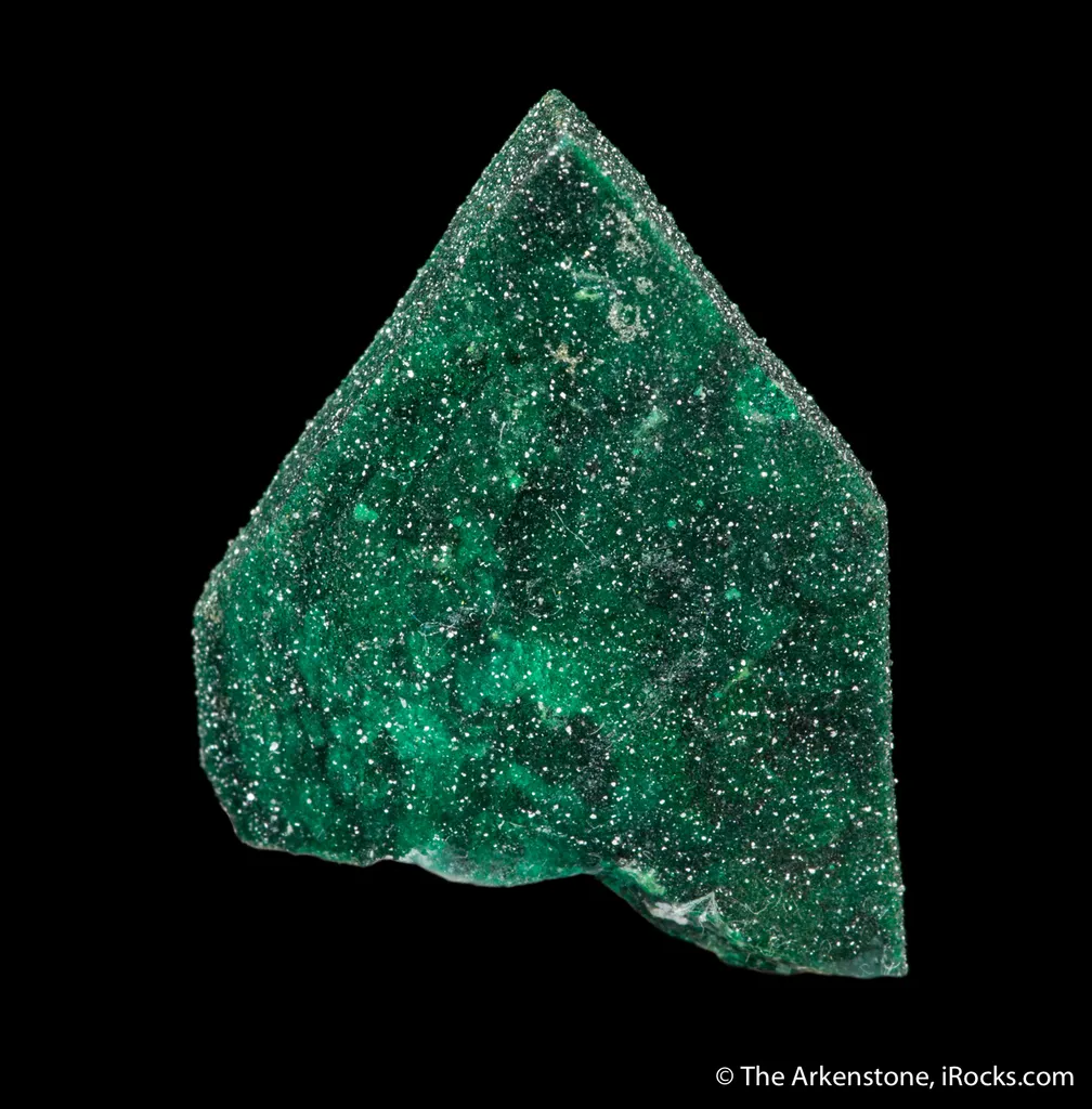 Malachite pseudo after Azurite with Quartz image