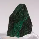 Malachite pseudo after Azurite with Quartz - image 4