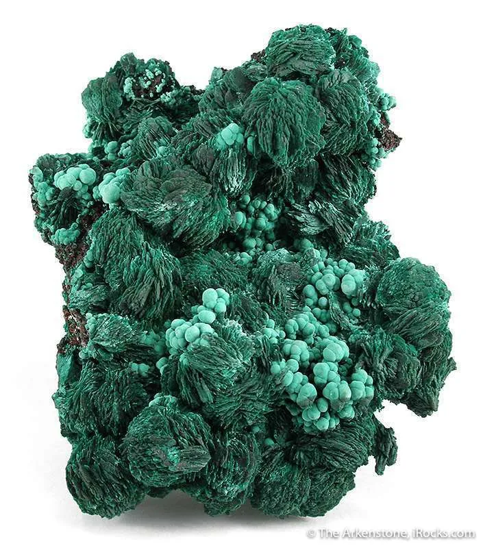 Malachite Pseudo. After Azurite With Secondary Malachite - image 2