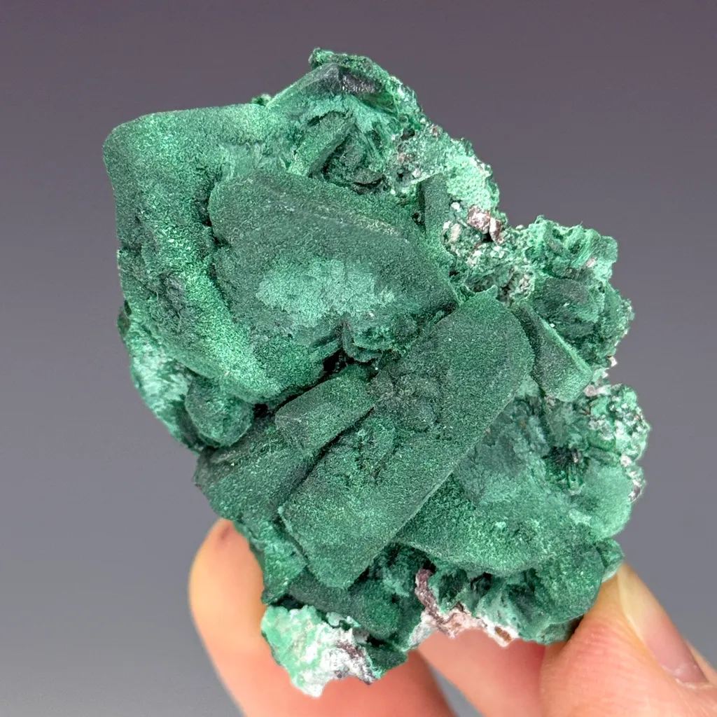 Malachite Pseudomorph after image