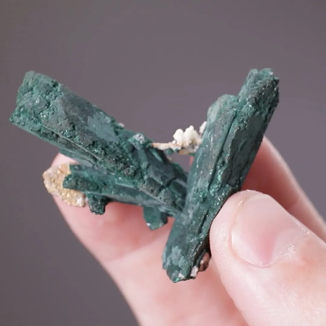 Malachite pseudomorph after Azurite - image 2