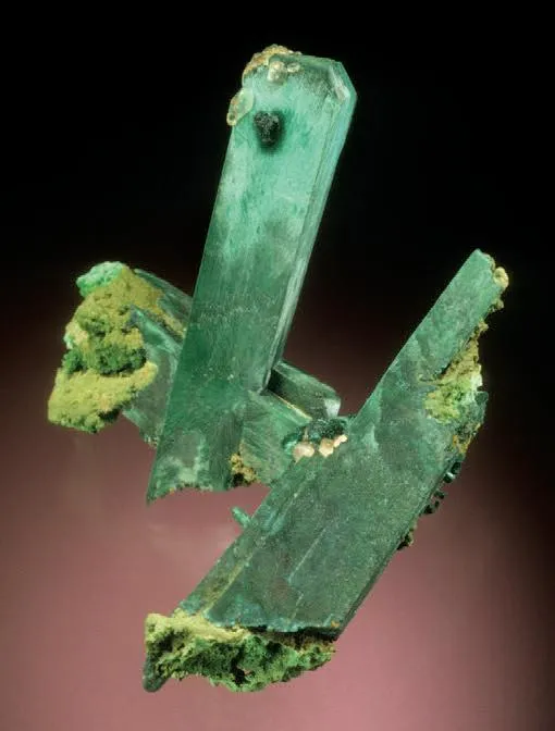 Malachite pseudomorph after Azurite - image 1