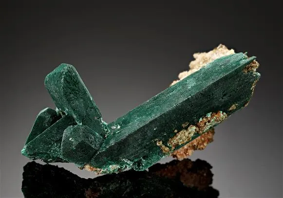 MALACHITE Pseudomorph After AZURITE - image 1