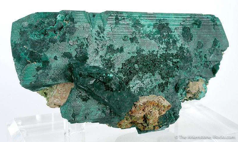 Malachite Pseudomorph After Azurite image