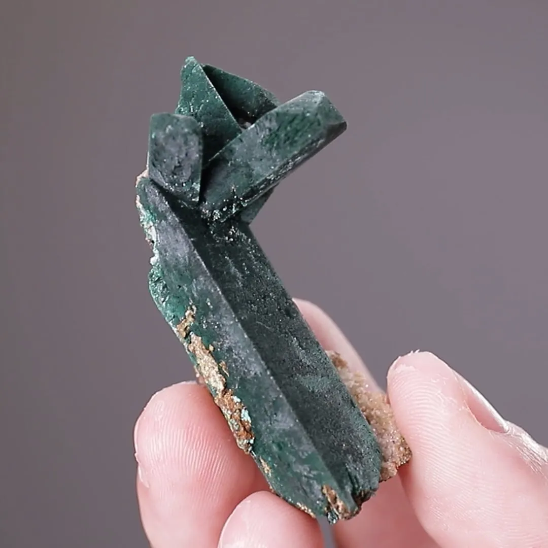 MALACHITE Pseudomorph After AZURITE - image 2