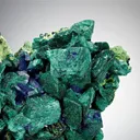 MALACHITE Pseudomorph After AZURITE - image 1