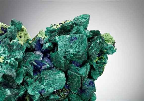 MALACHITE Pseudomorph After AZURITE - image 1