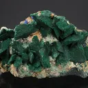 Malachite pseudomorph after Azurite - image 1
