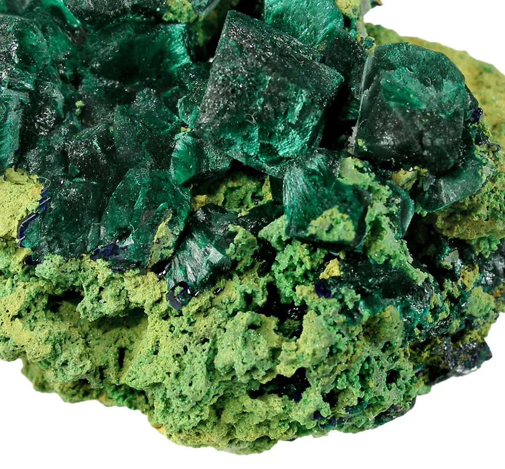 Malachite Pseudomorph After Azurite - image 3