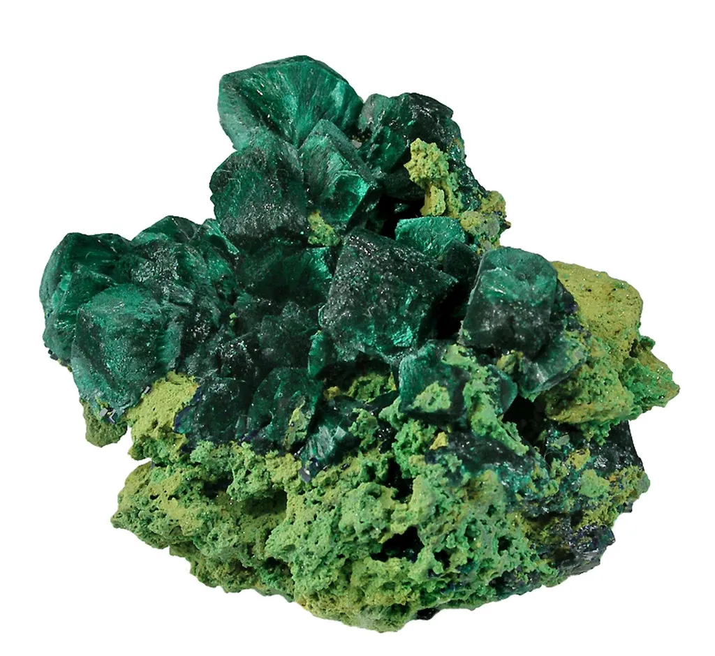 Malachite Pseudomorph After Azurite image