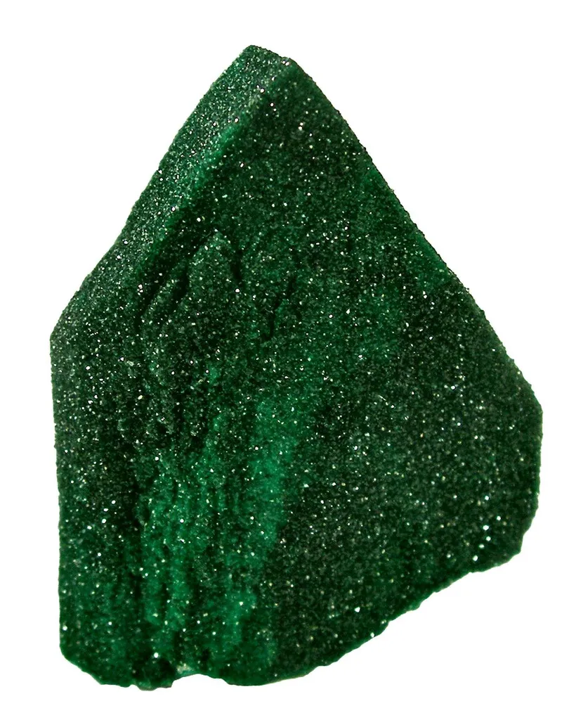 Malachite Pseudomorph After Azurite Coated With Quartz - image 3