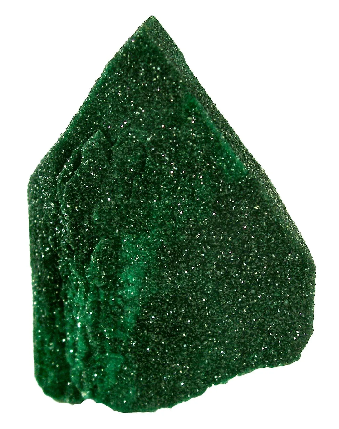 Malachite Pseudomorph After Azurite Coated With Quartz - image 2