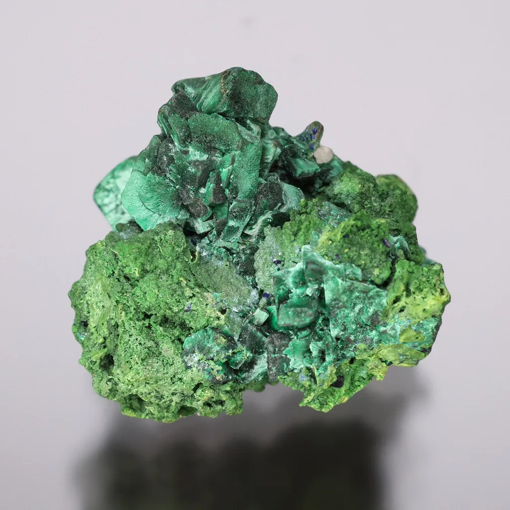 Malachite Pseudomorph after Azurite on Balydonite image