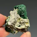 Malachite Pseudomorph after Azurite with Brochantite or Antlerite? - image 4