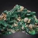 Malachite Pseudomorph After Azurite with Cerussite - image 1