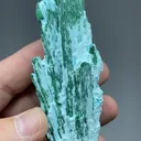 Malachite pseudomorph with Plancheite - image 2
