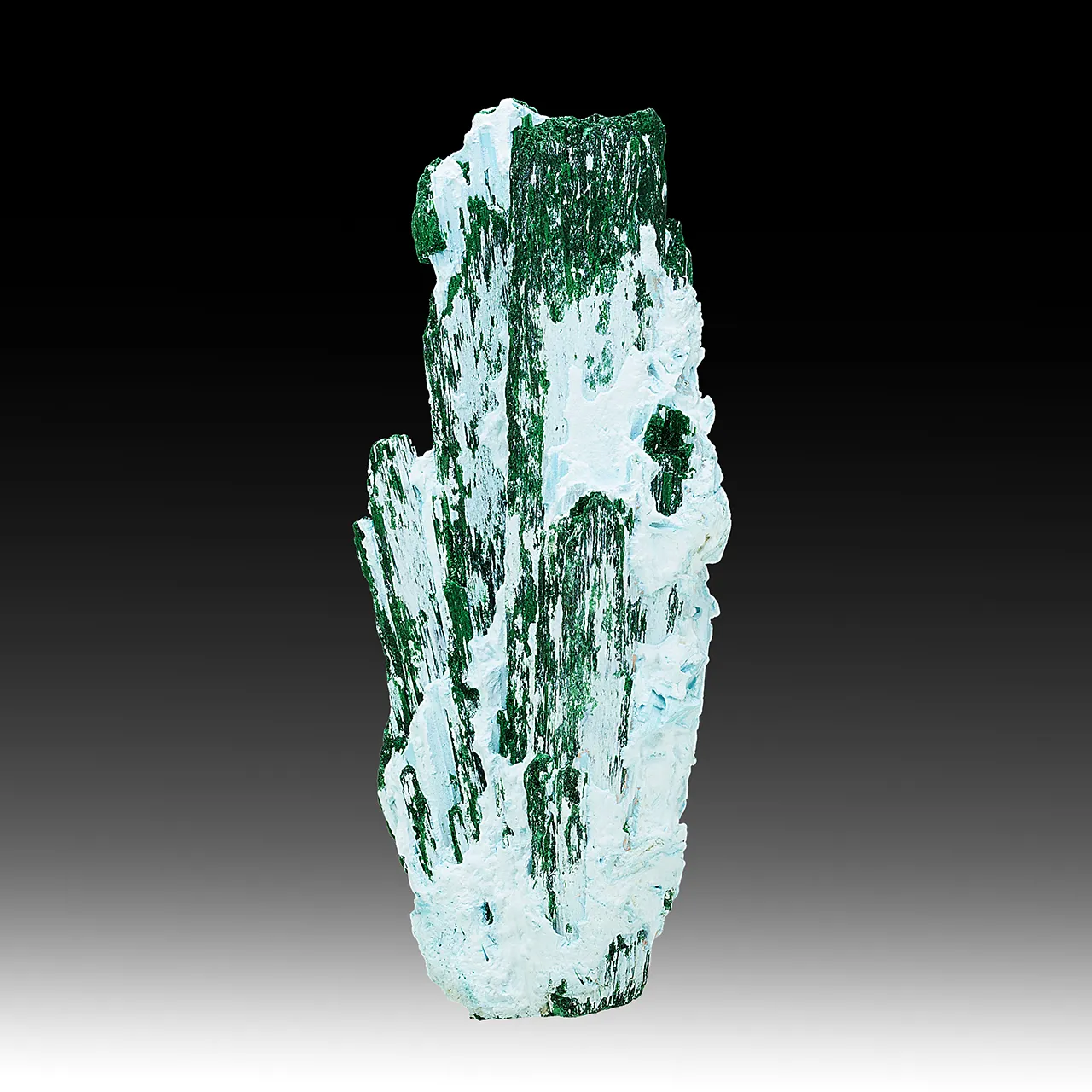 Malachite pseudomorph with Plancheite - image 1