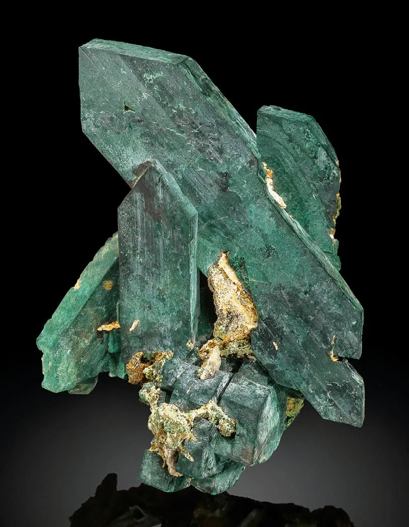 Malachite pseudomorphs after Azurite - image 1