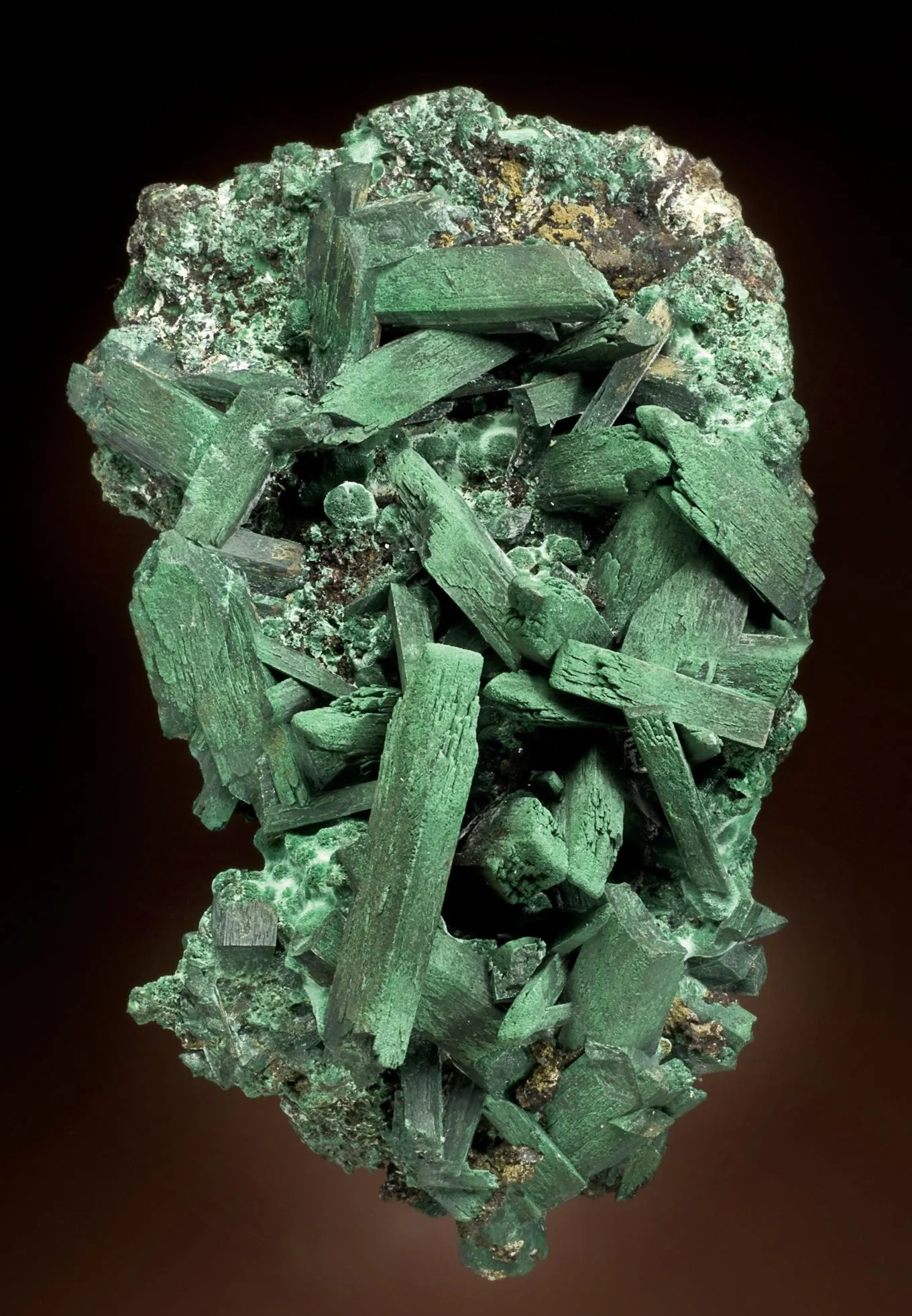 Malachite pseudomorphs after Azurite - image 1