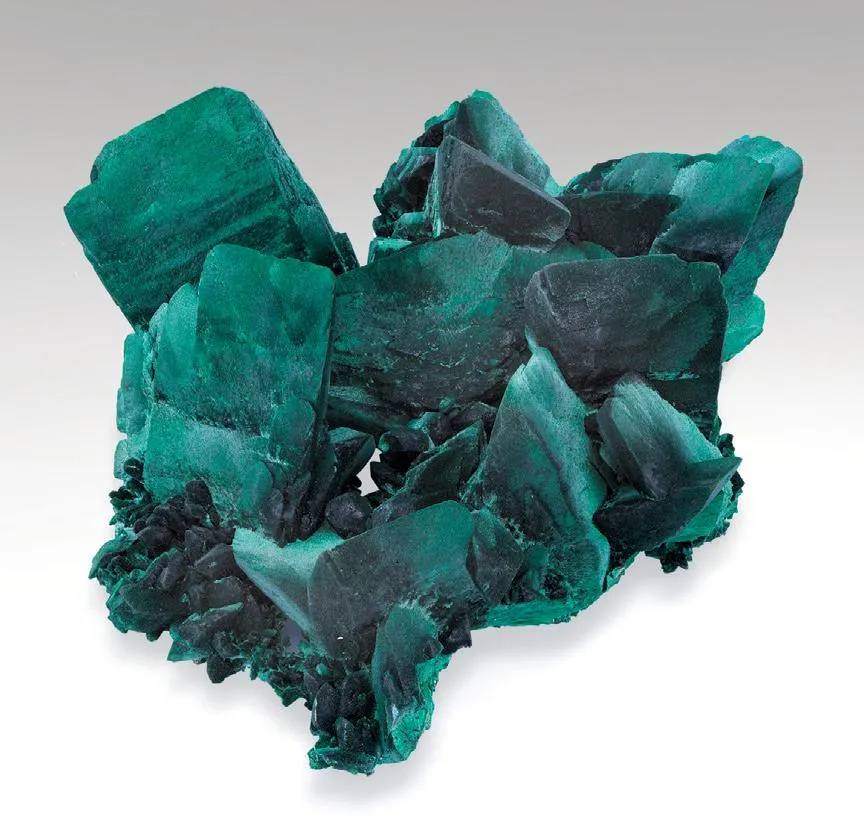 Malachite pseudomorphs after Azurite image