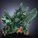 Malachite pseudomorphs after Azurite - image 1