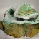 Malachite, Quartz - image 1