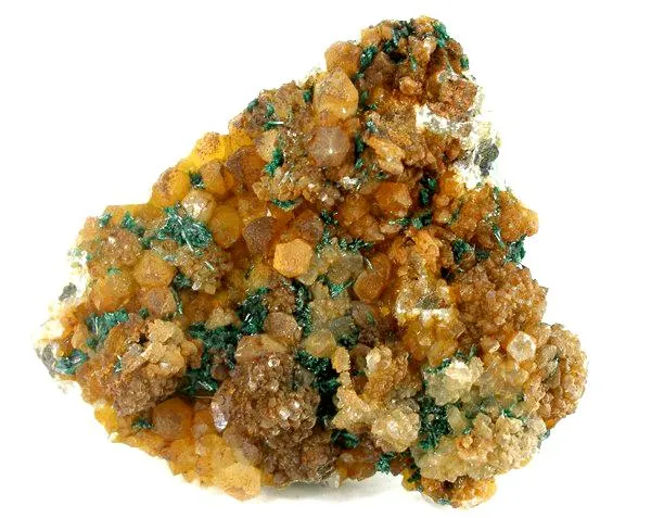 Malachite, Quartz image