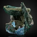 Malachite Quartz, Shattuckite - image 1