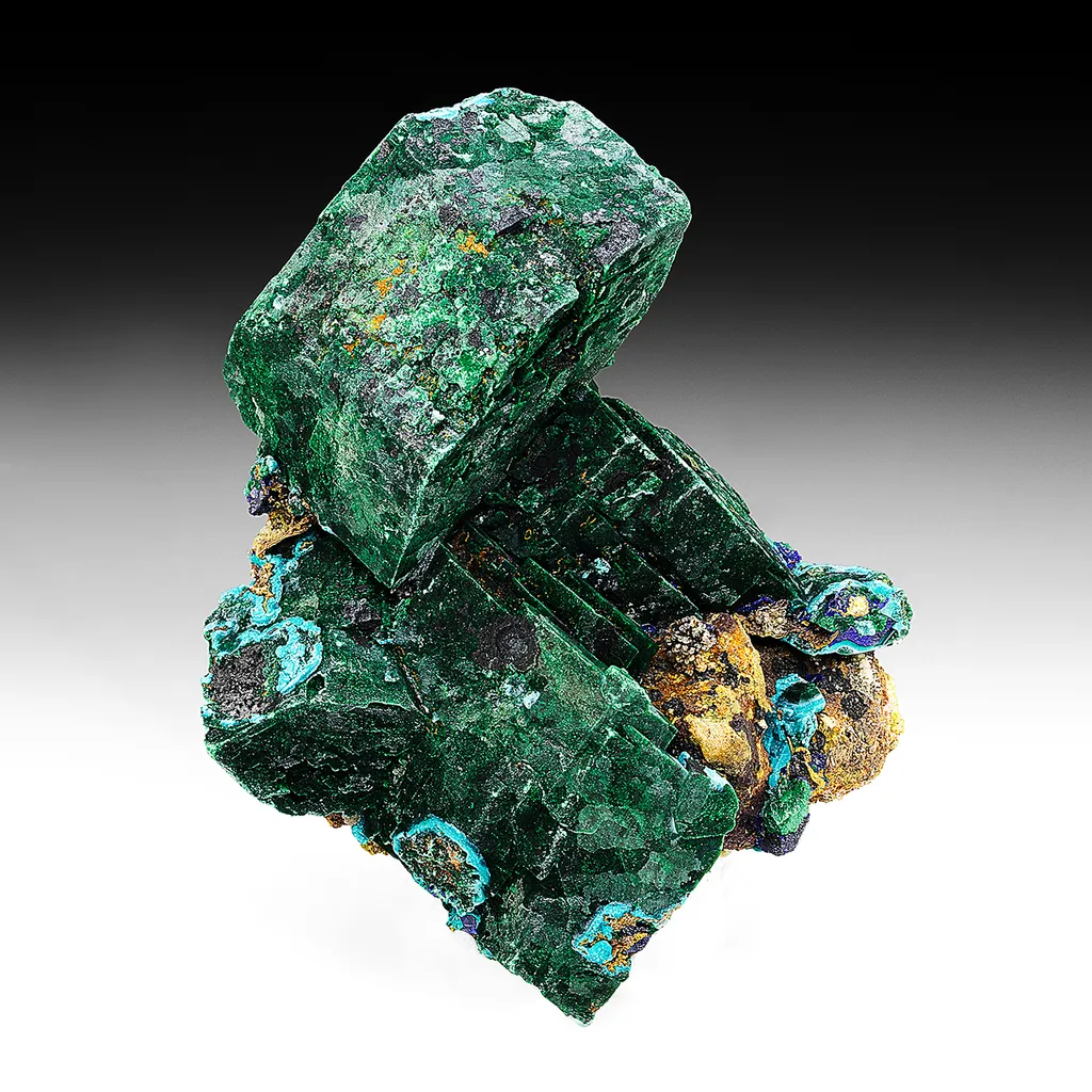 Malachite replacing Azurite image